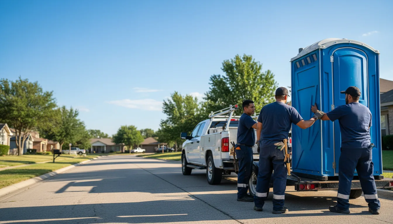 Portable Toilet Rental in Meridian, OK near me